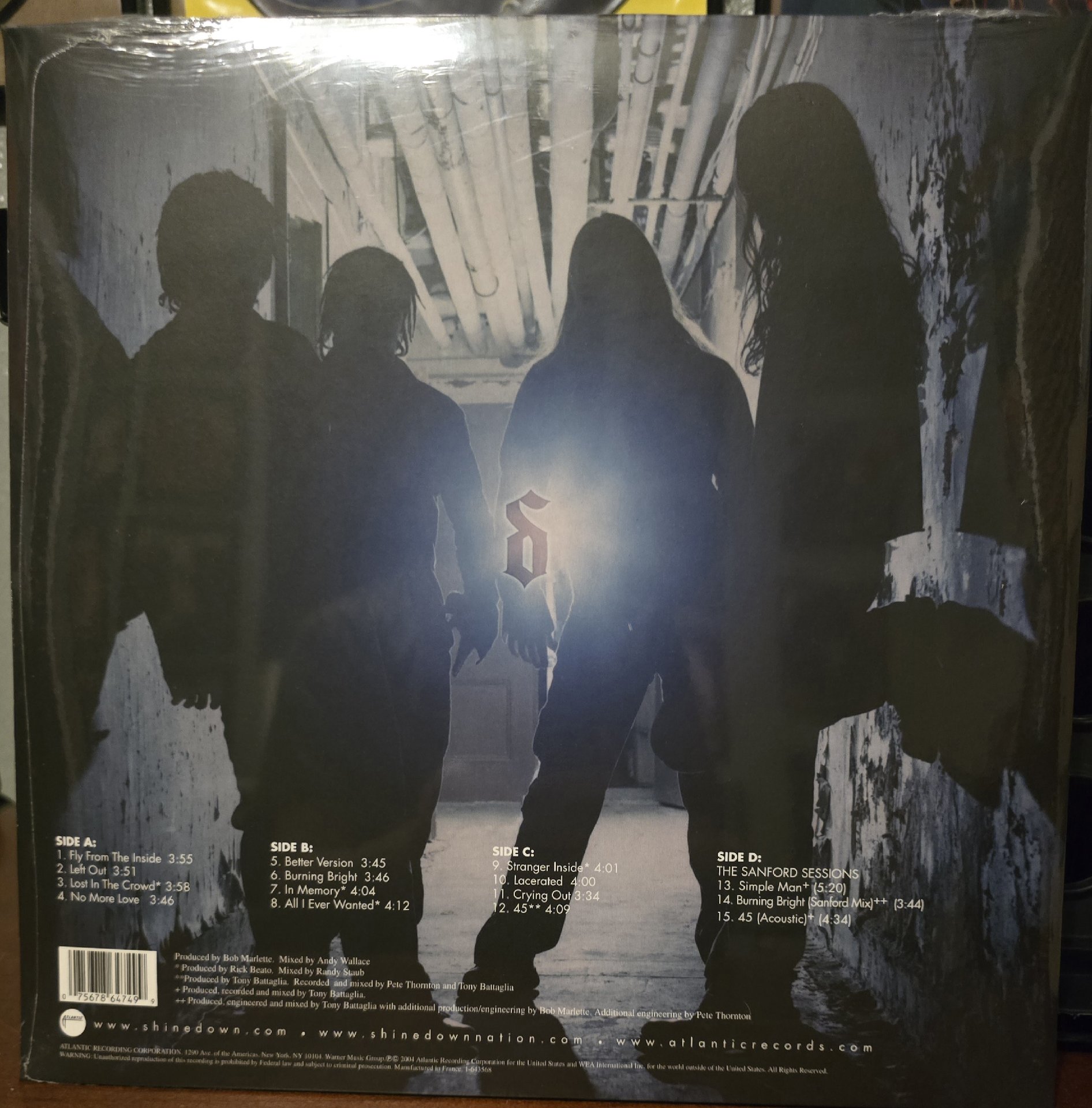 Image 3 of Shinedown Leave A Whisper Vinyl LP