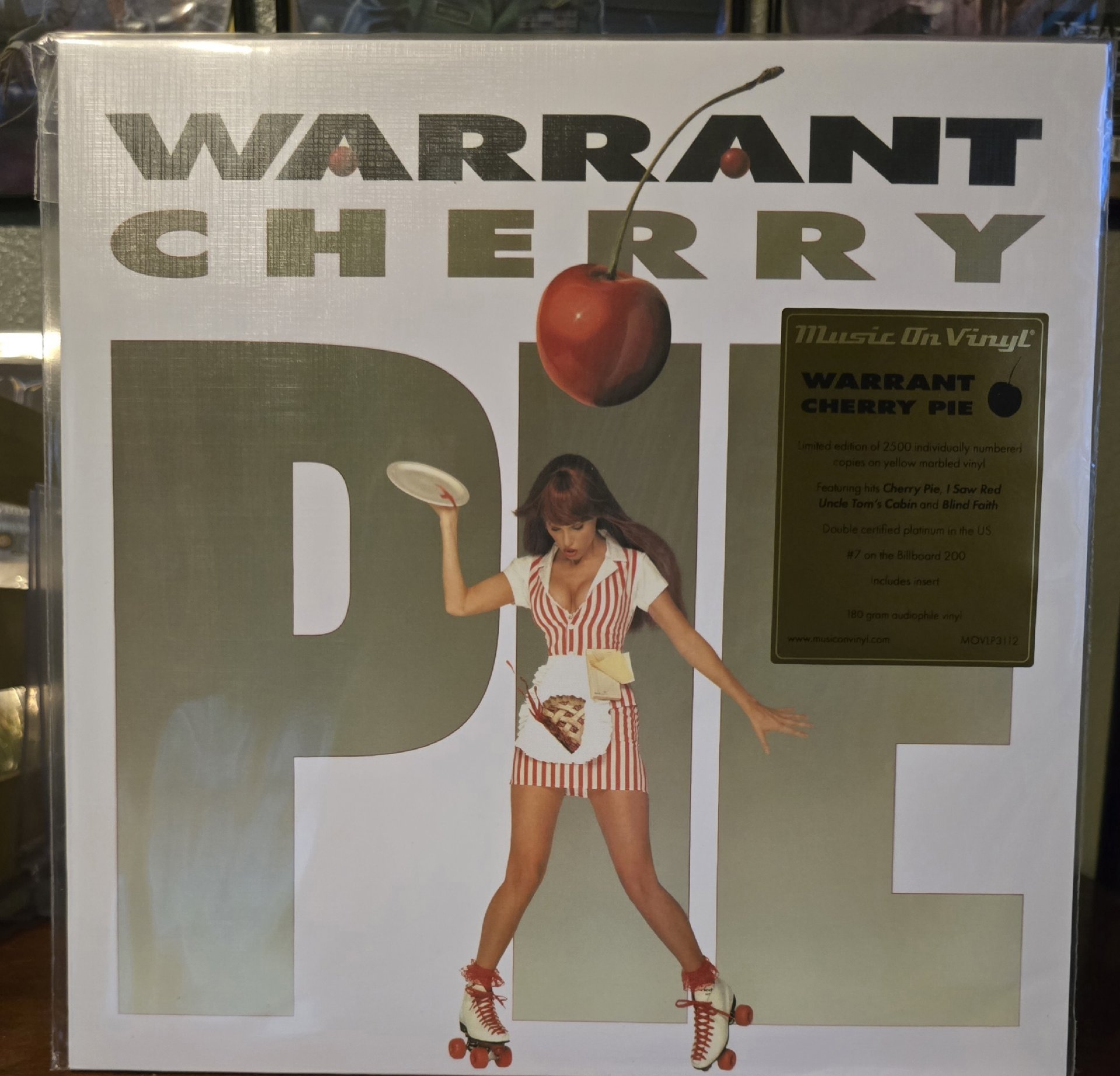 Warrant Cherry Pie Vinyl LP