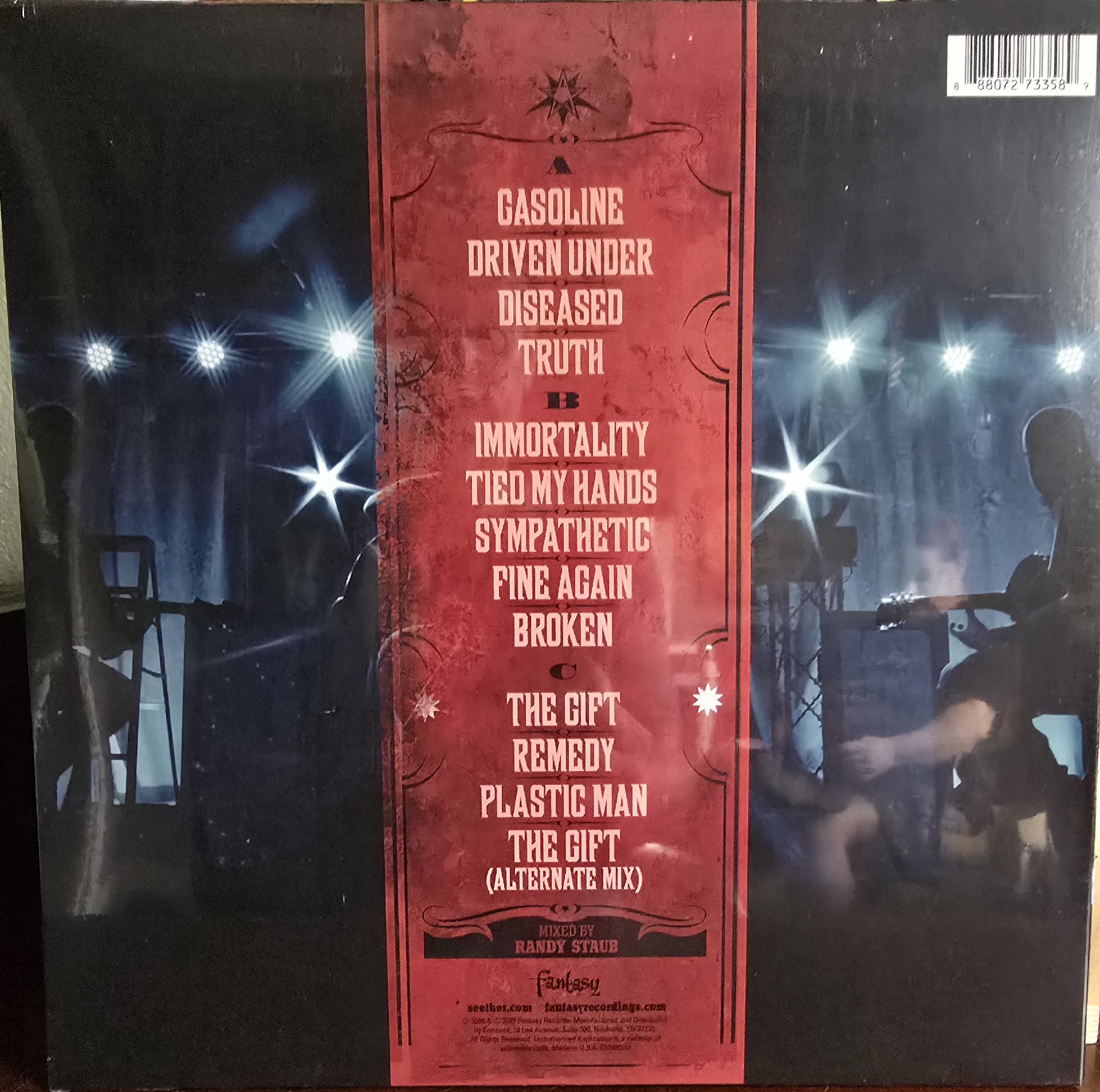 Image 3 of Seether One Cold Night Vinyl LP