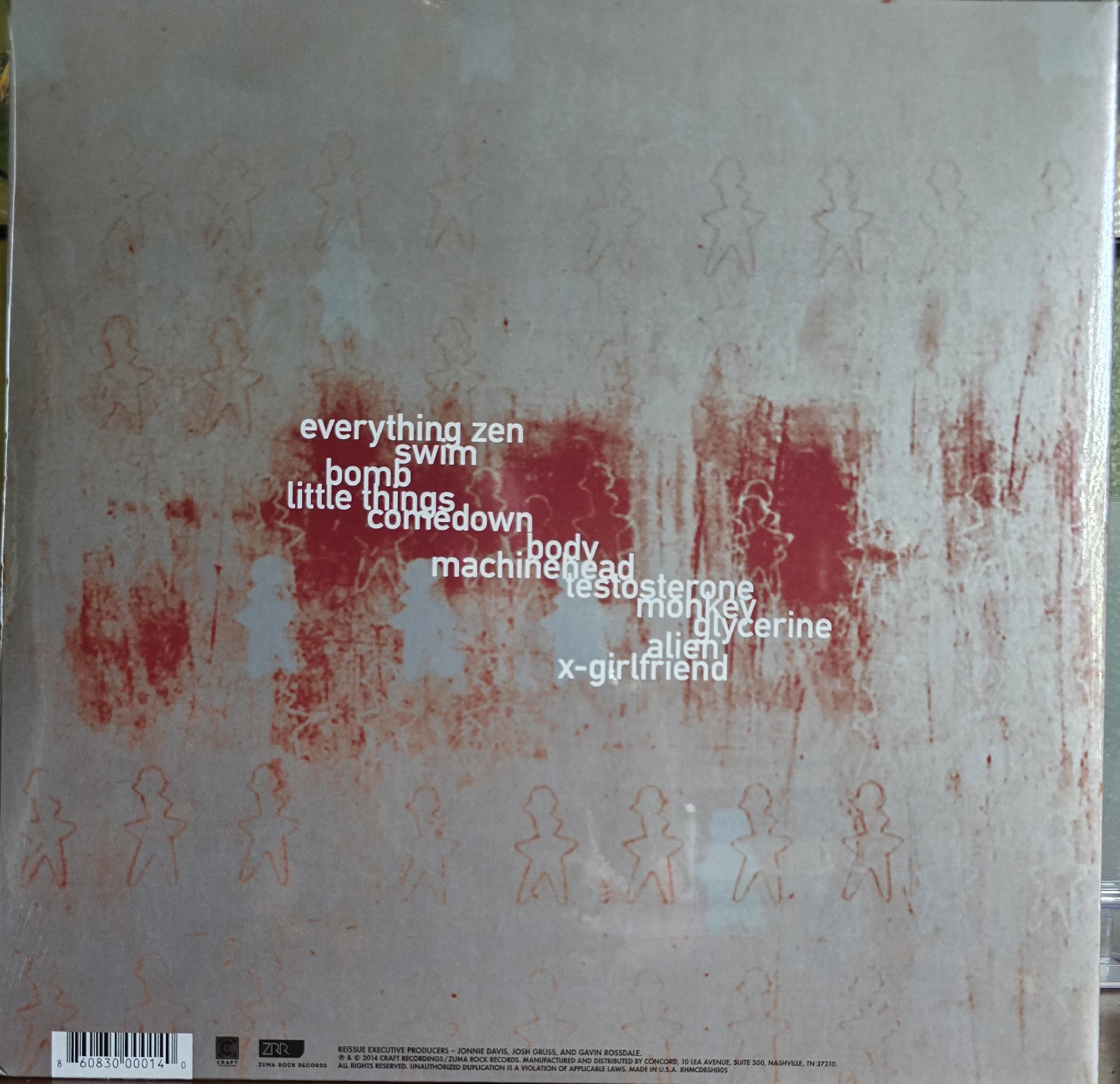 Image 2 of Bush Sixteen Stone Vinyl LP