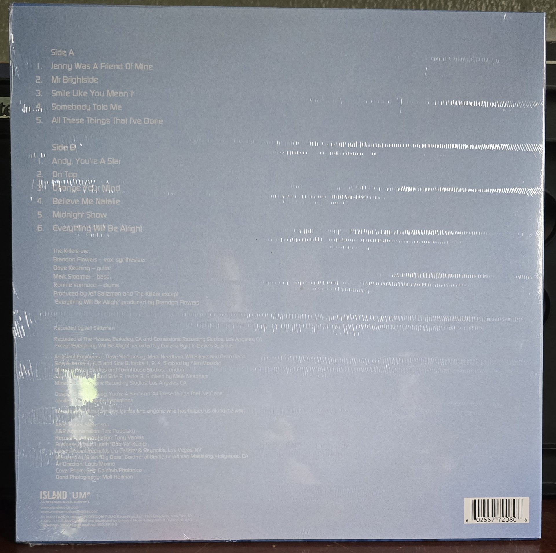 Image 2 of Killers Hot Fuss Vinyl LP