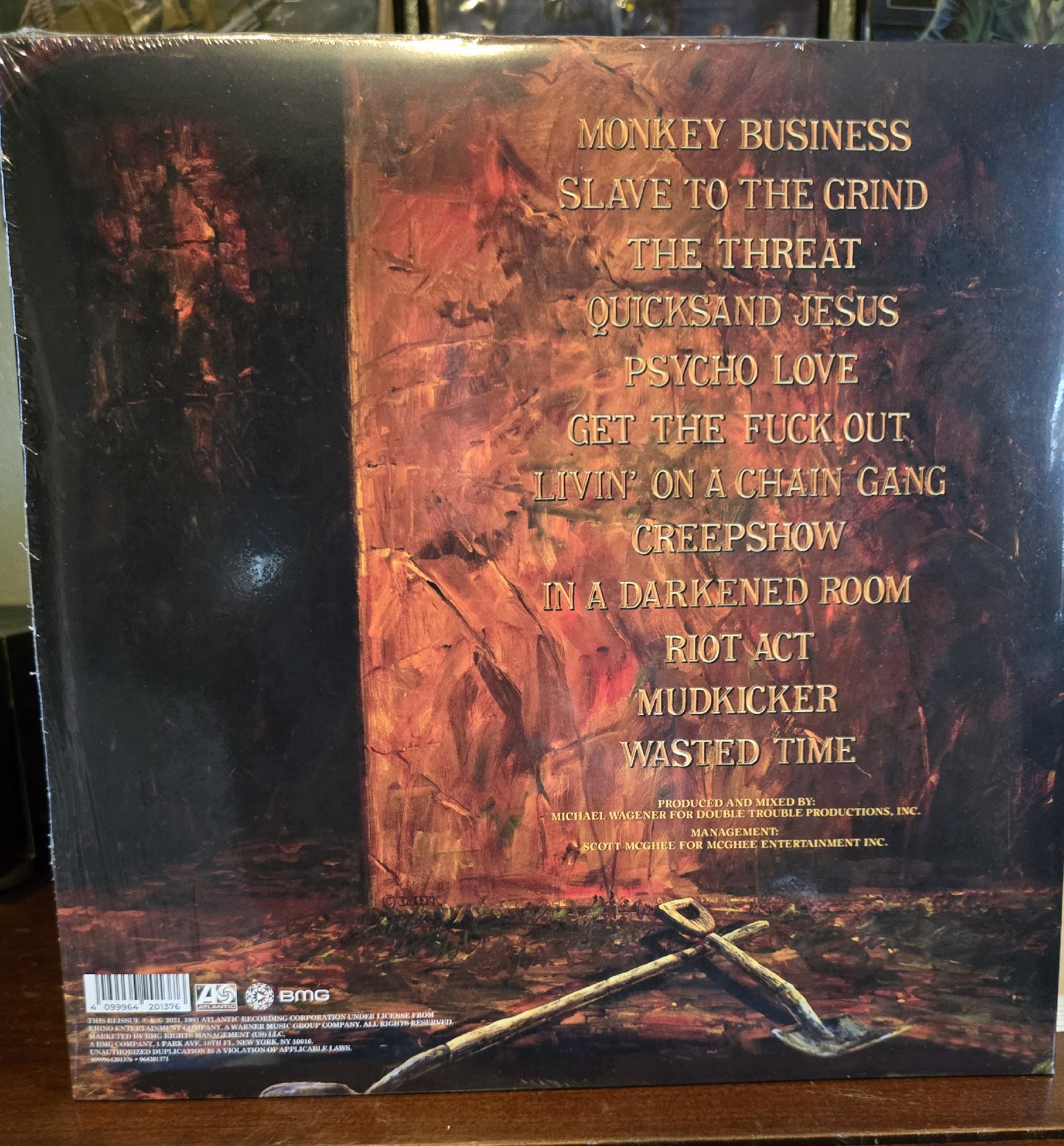 Image 2 of Skid Row Slave To The Grind Vinyl LP