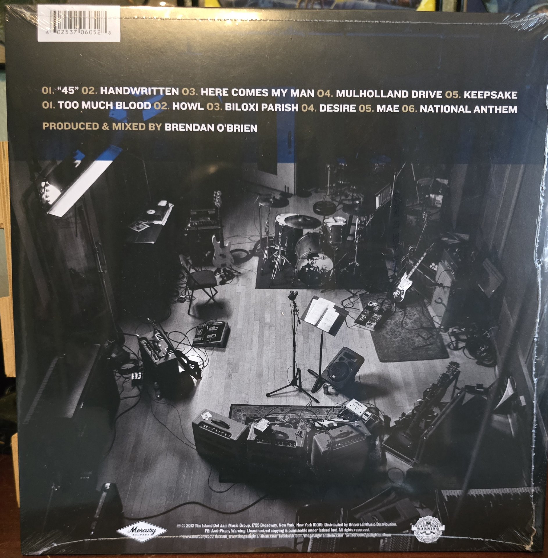 Image 3 of The Gaslight Anthem Handwritten Vinyl LP