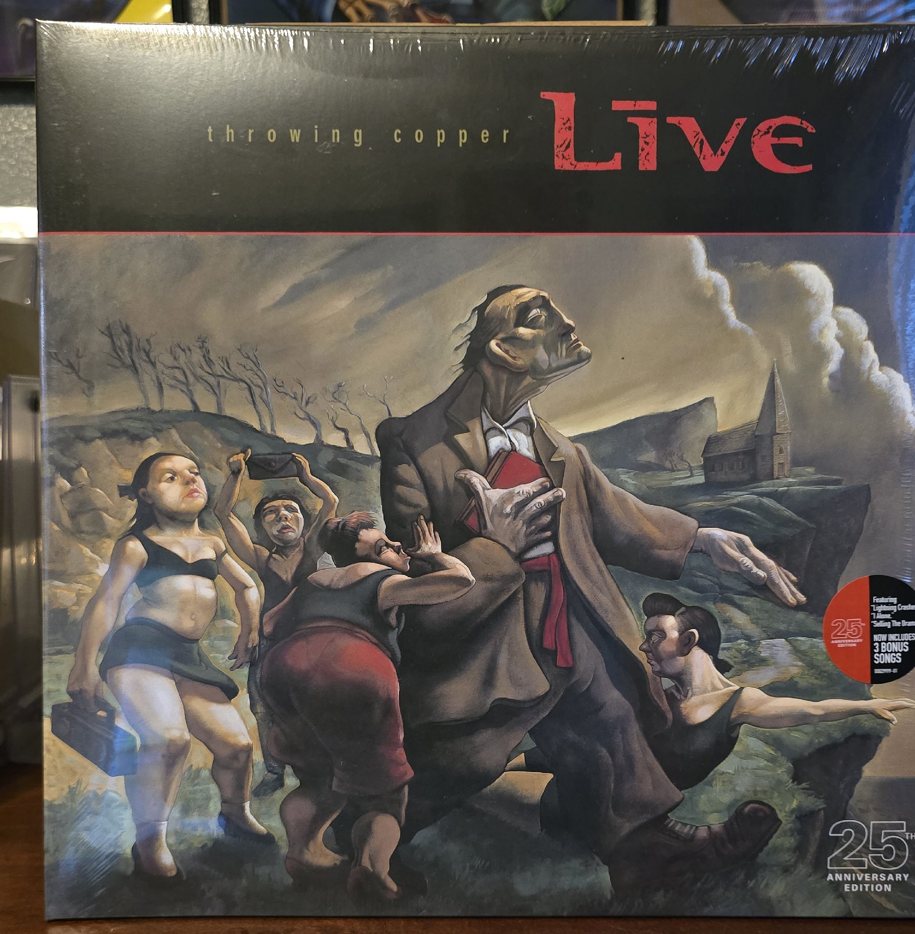 Live Throwing Cooper Vinyl LP