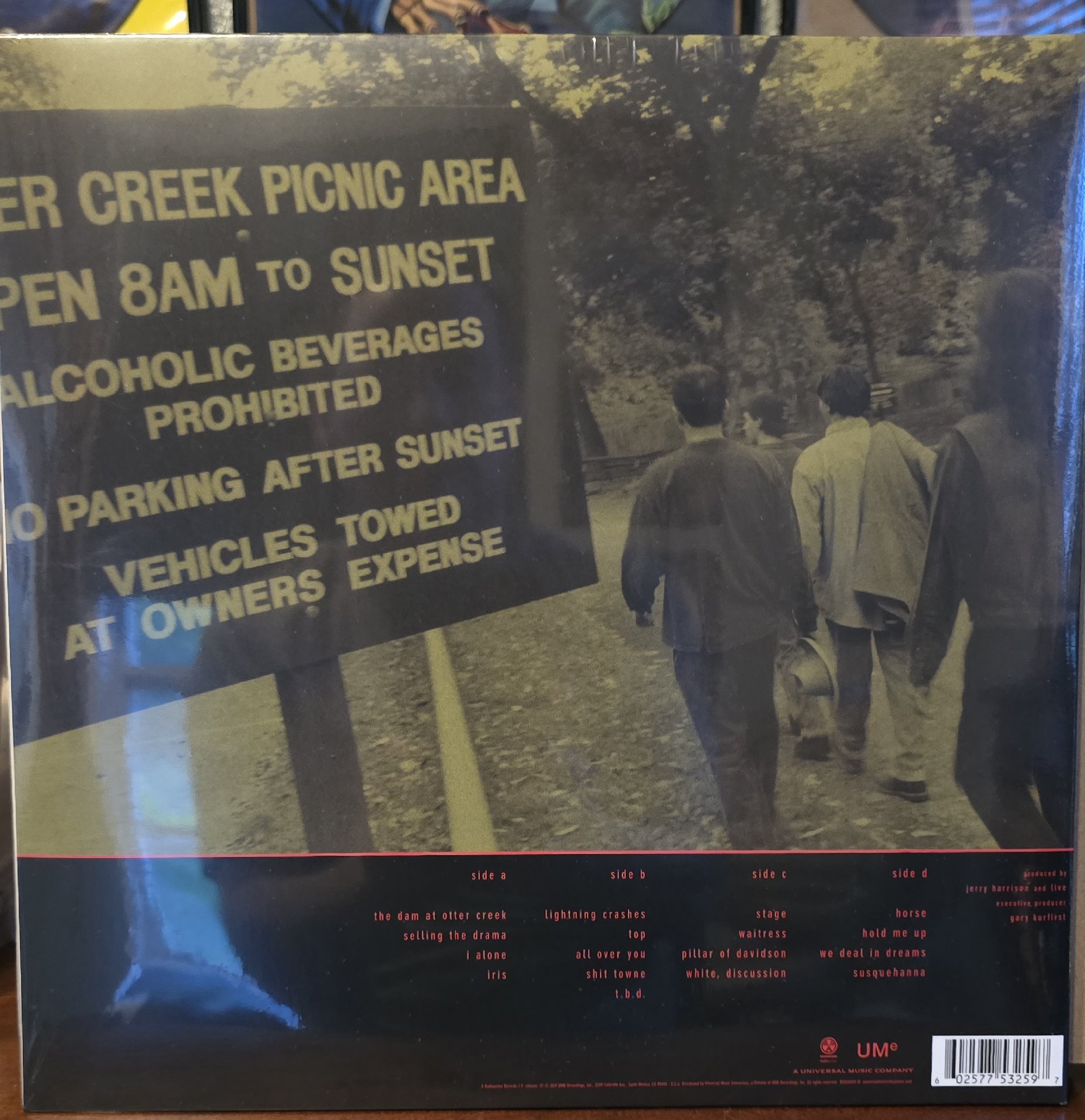 Image 3 of Live Throwing Cooper Vinyl LP