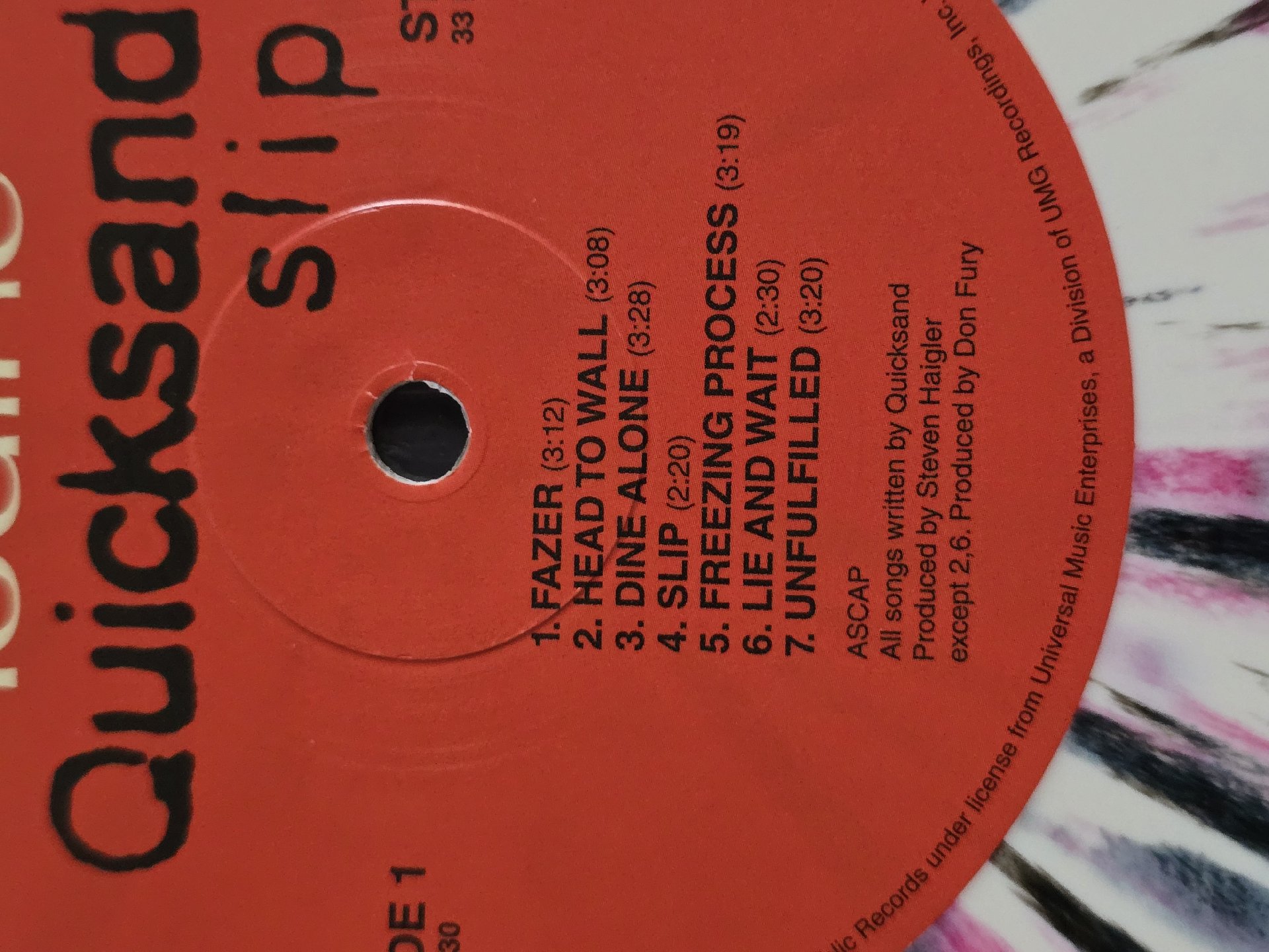Image 8 of Quicksand Slip Vinyl LP