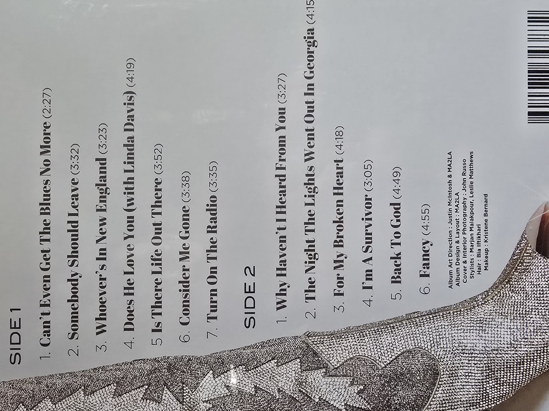 Image 4 of Reba McEntire The Hits Vinyl LP