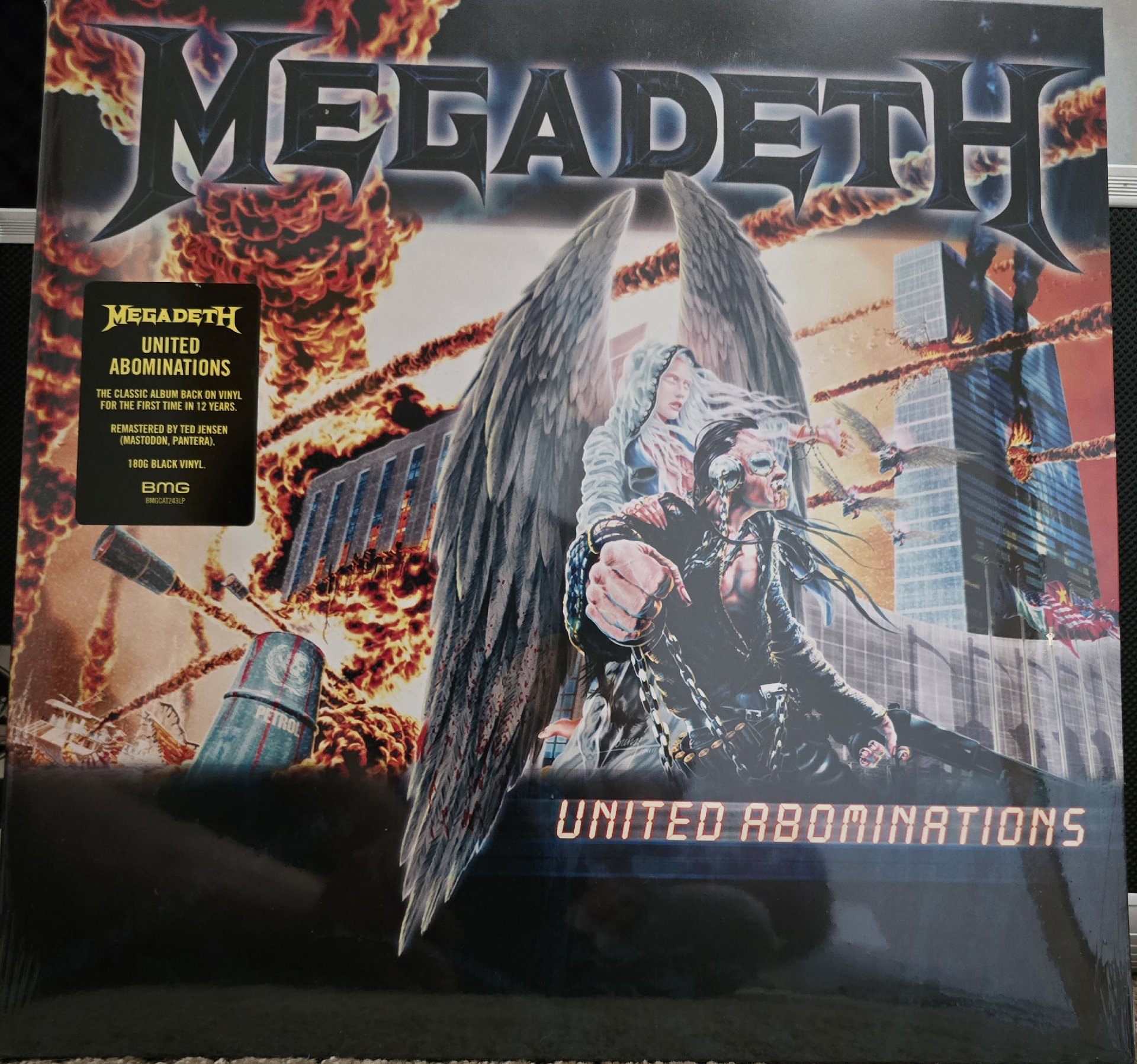 Megadeth United Abominations Vinyl LP