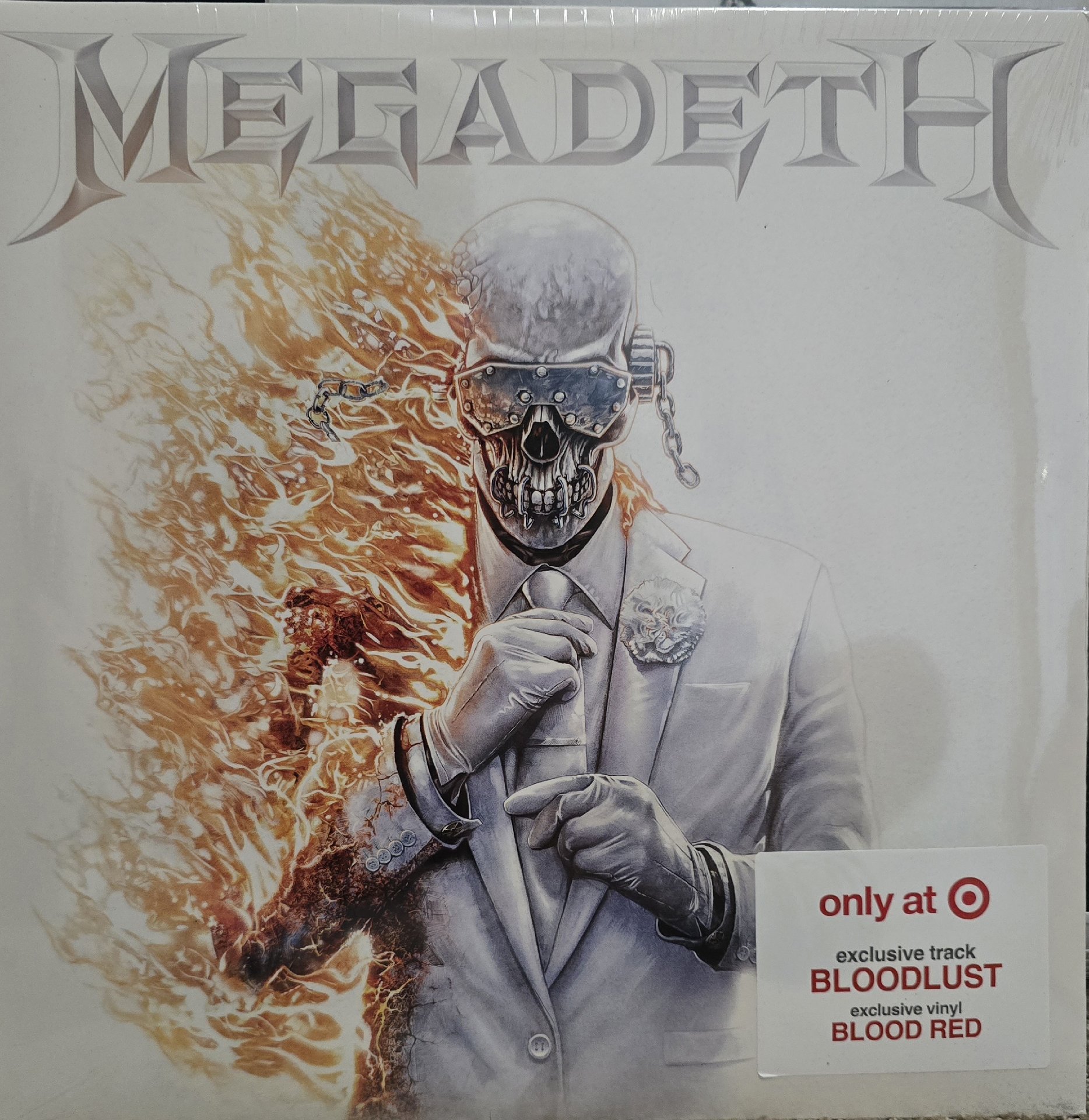 Megadeth Self-Titled Bonus Track Limited Edition Vinyl LP