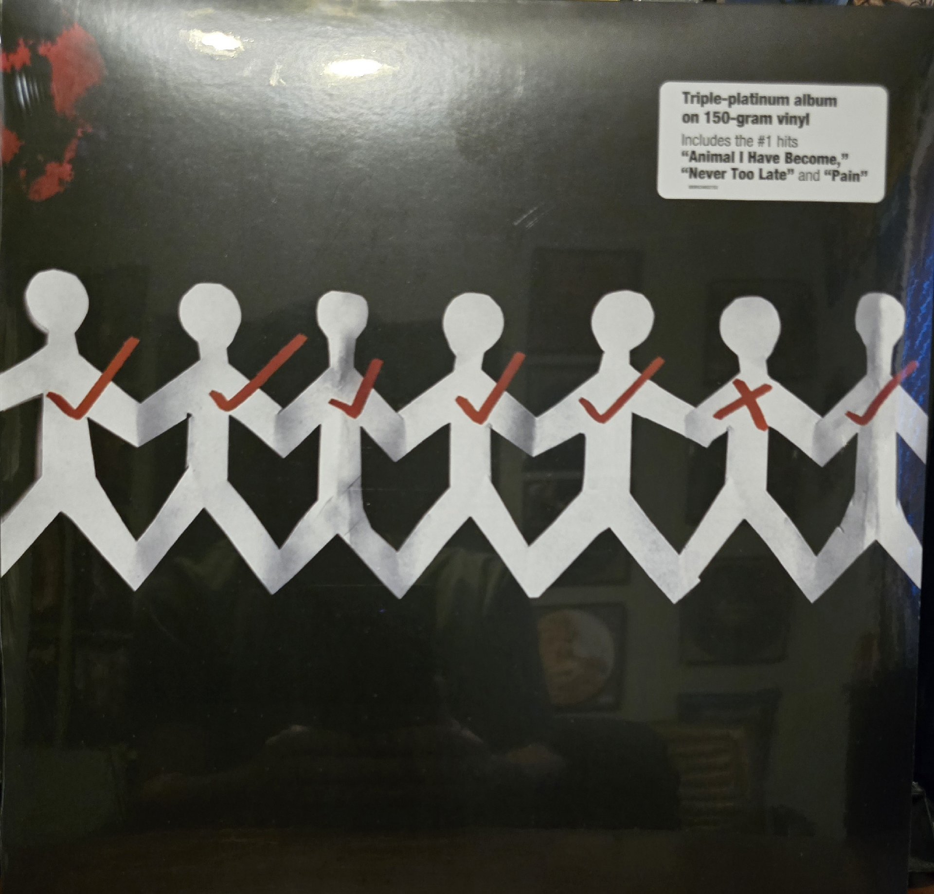 Three Days Grace One X Vinyl LP