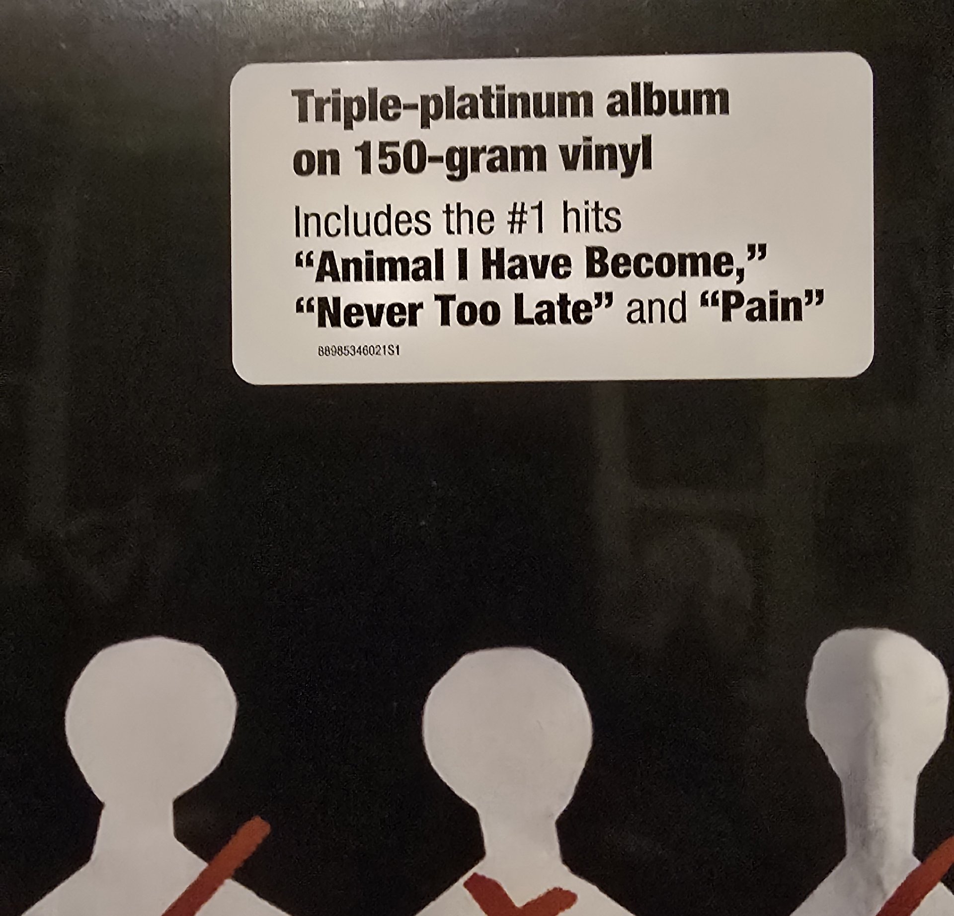 Image 2 of Three Days Grace One X Vinyl LP