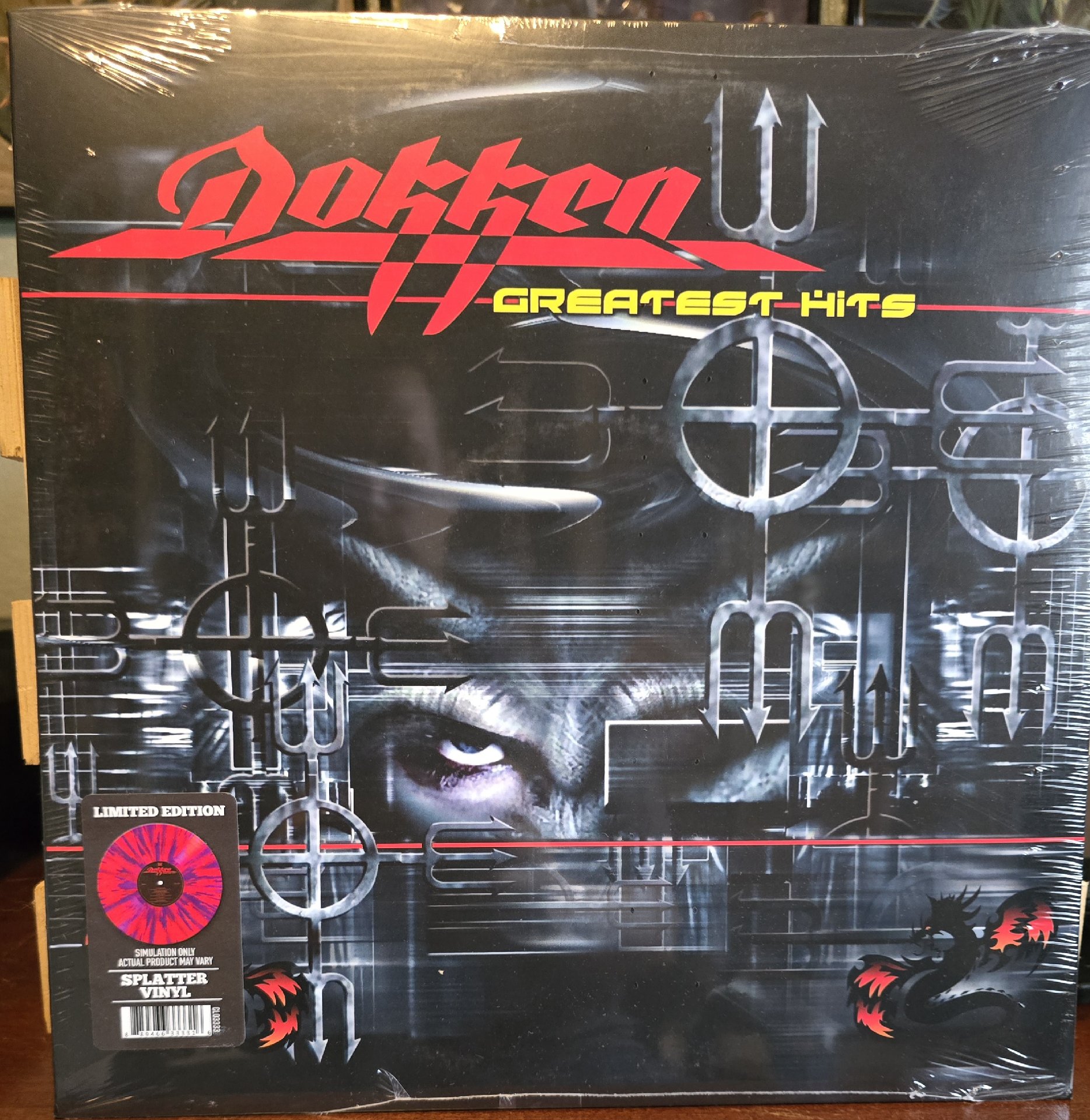 Dokken Greatest Hits Vinyl LP