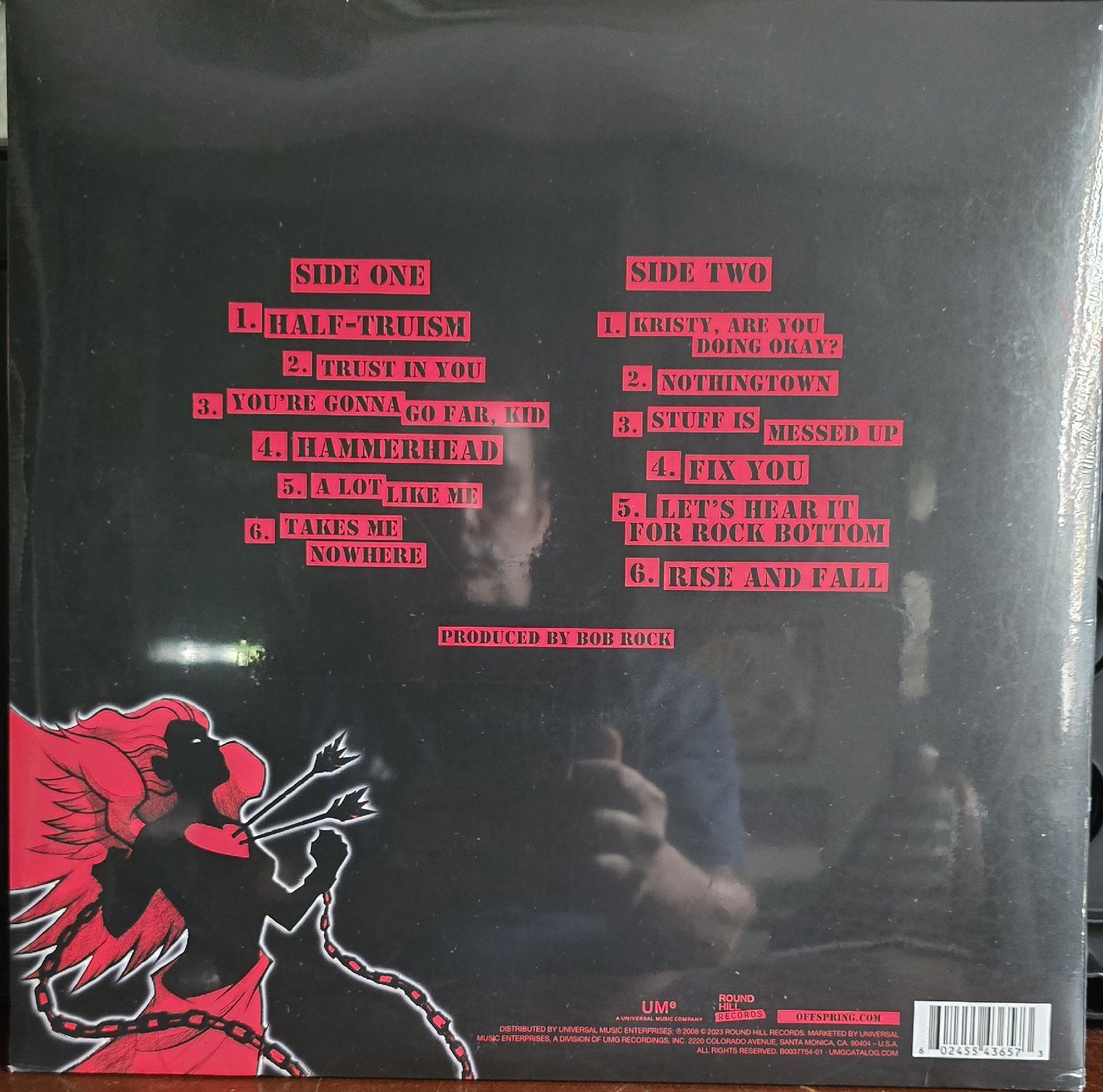 Image 2 of The Offspring Rise And Fall Rage And Grace Vinyl LP