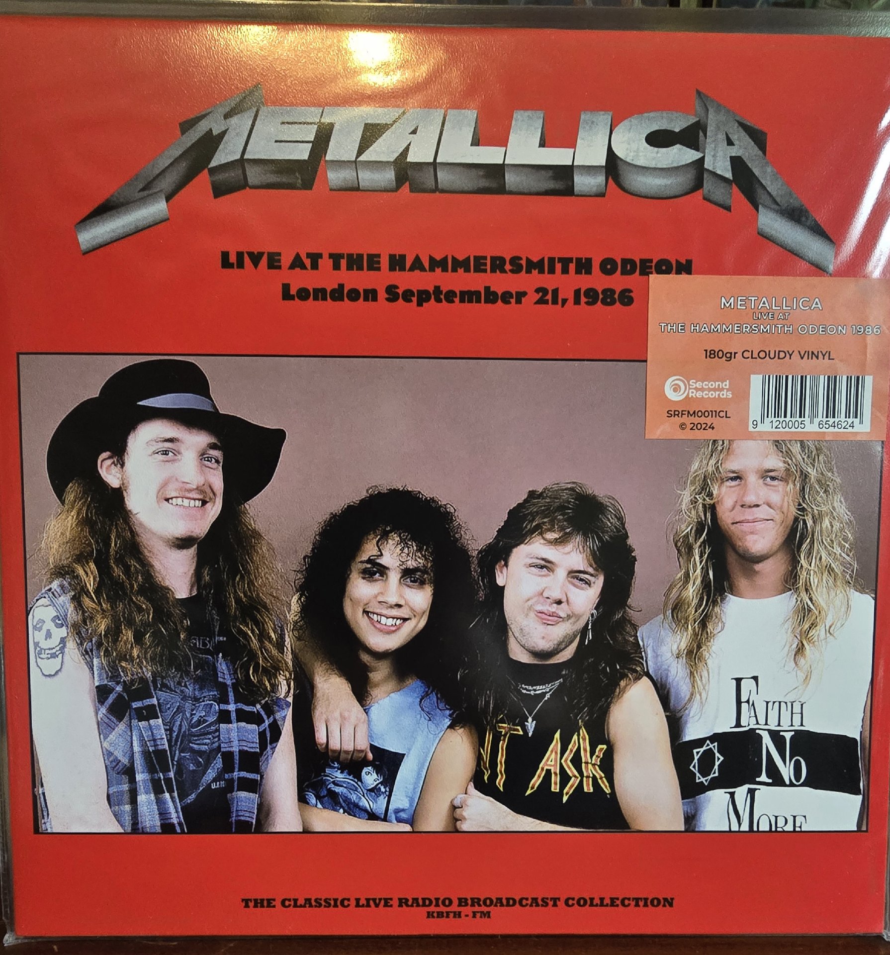 Metallica Live At Hammersmith Vinyl LP