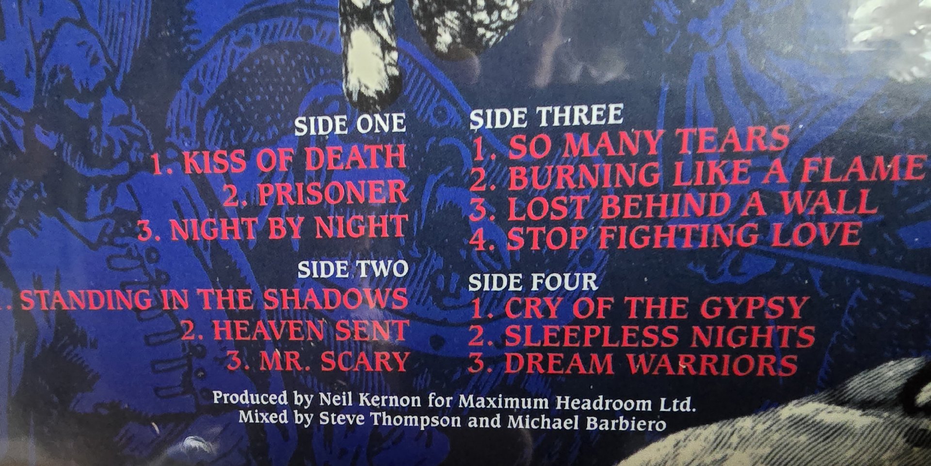 Image 5 of Dokken Back For The Attack Vinyl LP