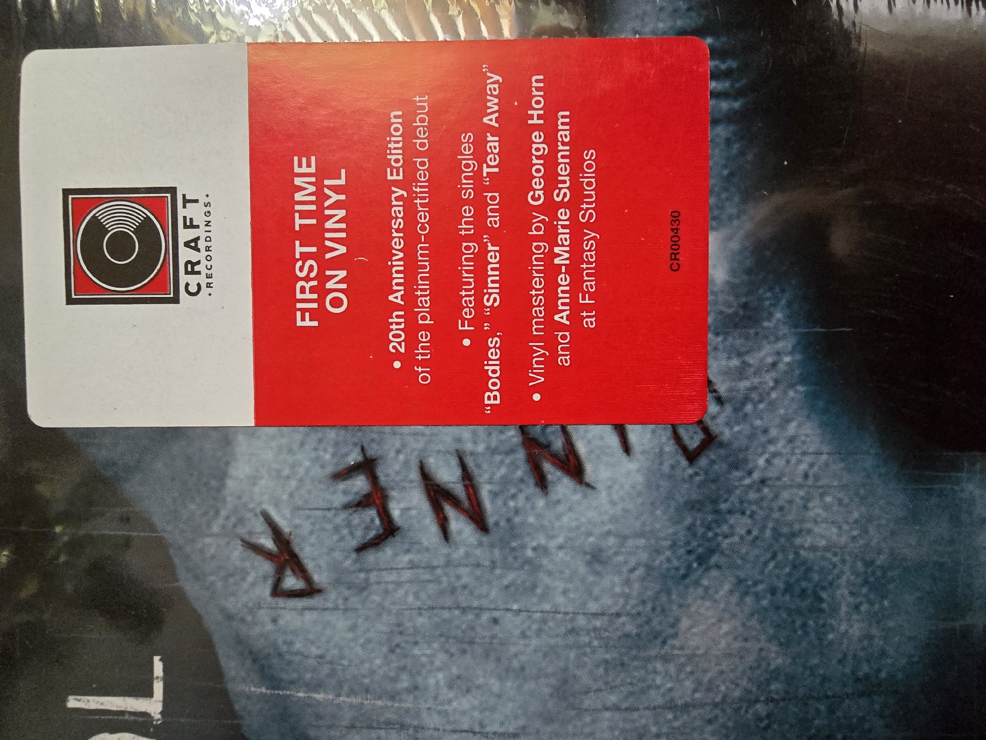 Image 2 of Drowning Pool Sinner Vinyl LP