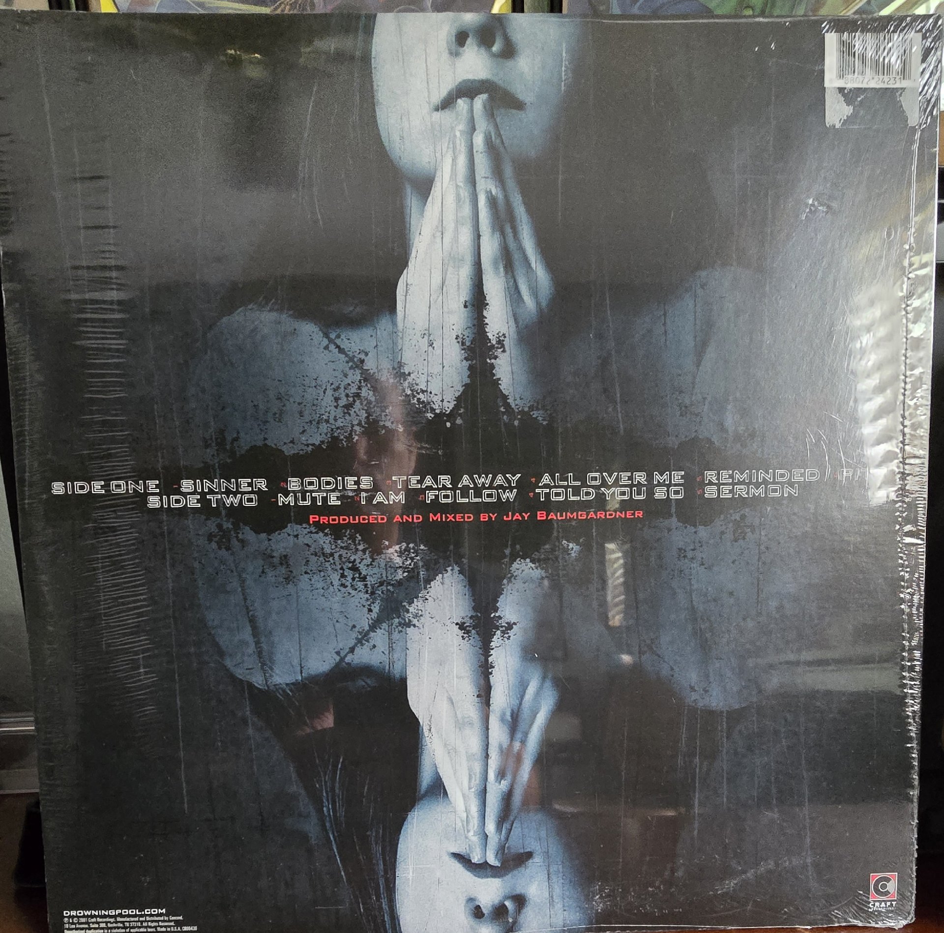 Image 3 of Drowning Pool Sinner Vinyl LP