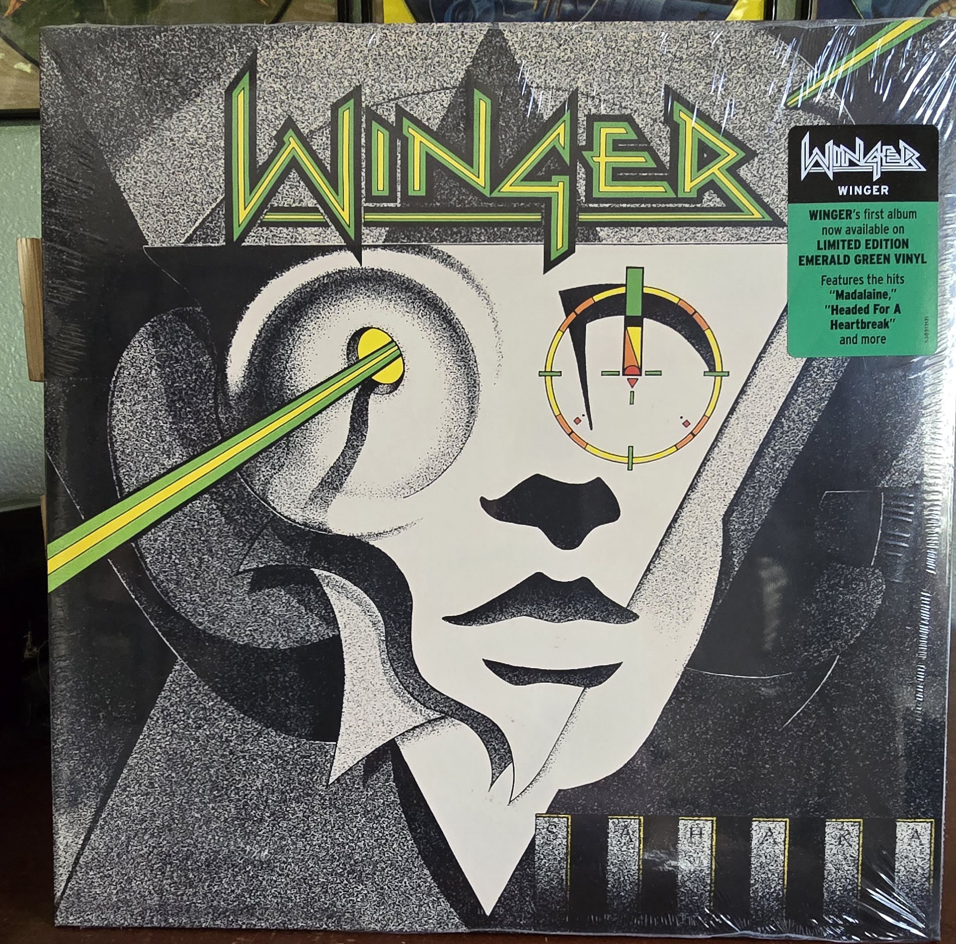 Winger Self-Titled Vinyl LP