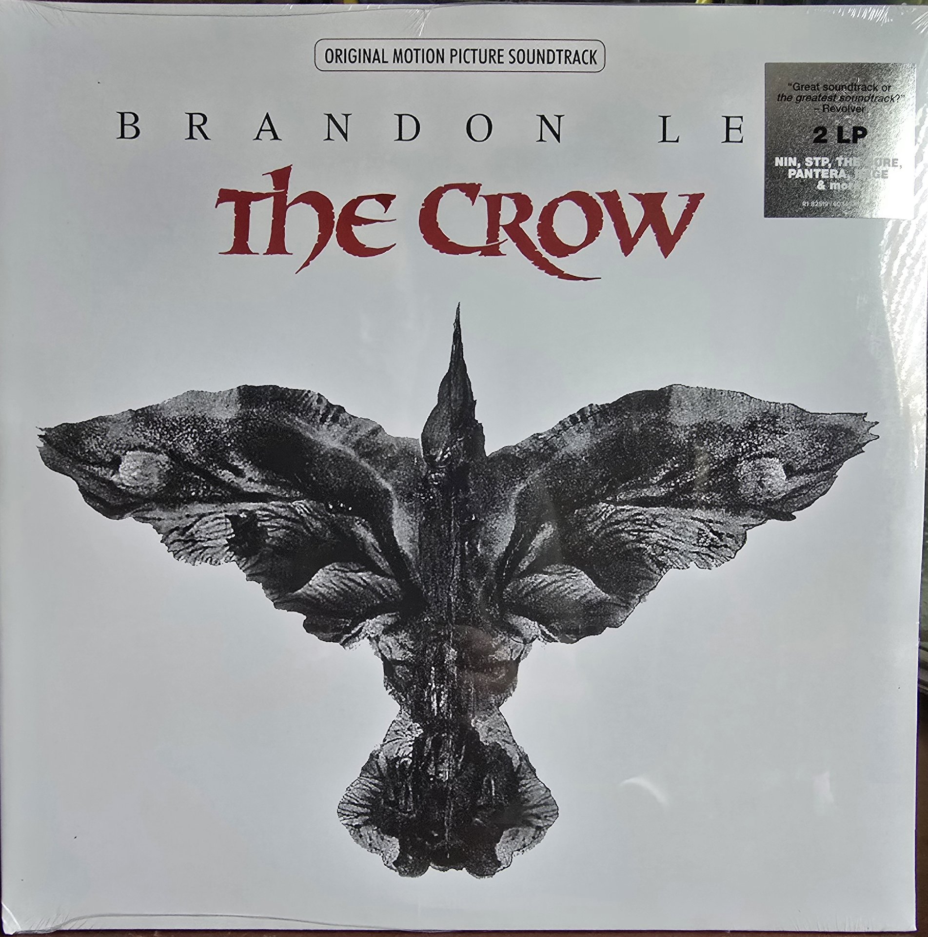 The Crow Motion Picture Soundtrack Vinyl LP