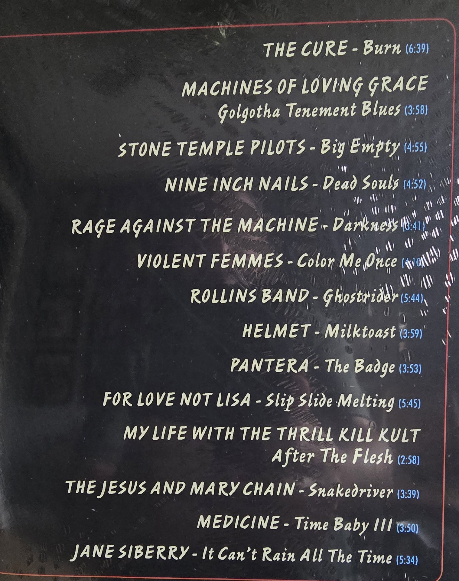 Image 3 of The Crow Motion Picture Soundtrack Vinyl LP