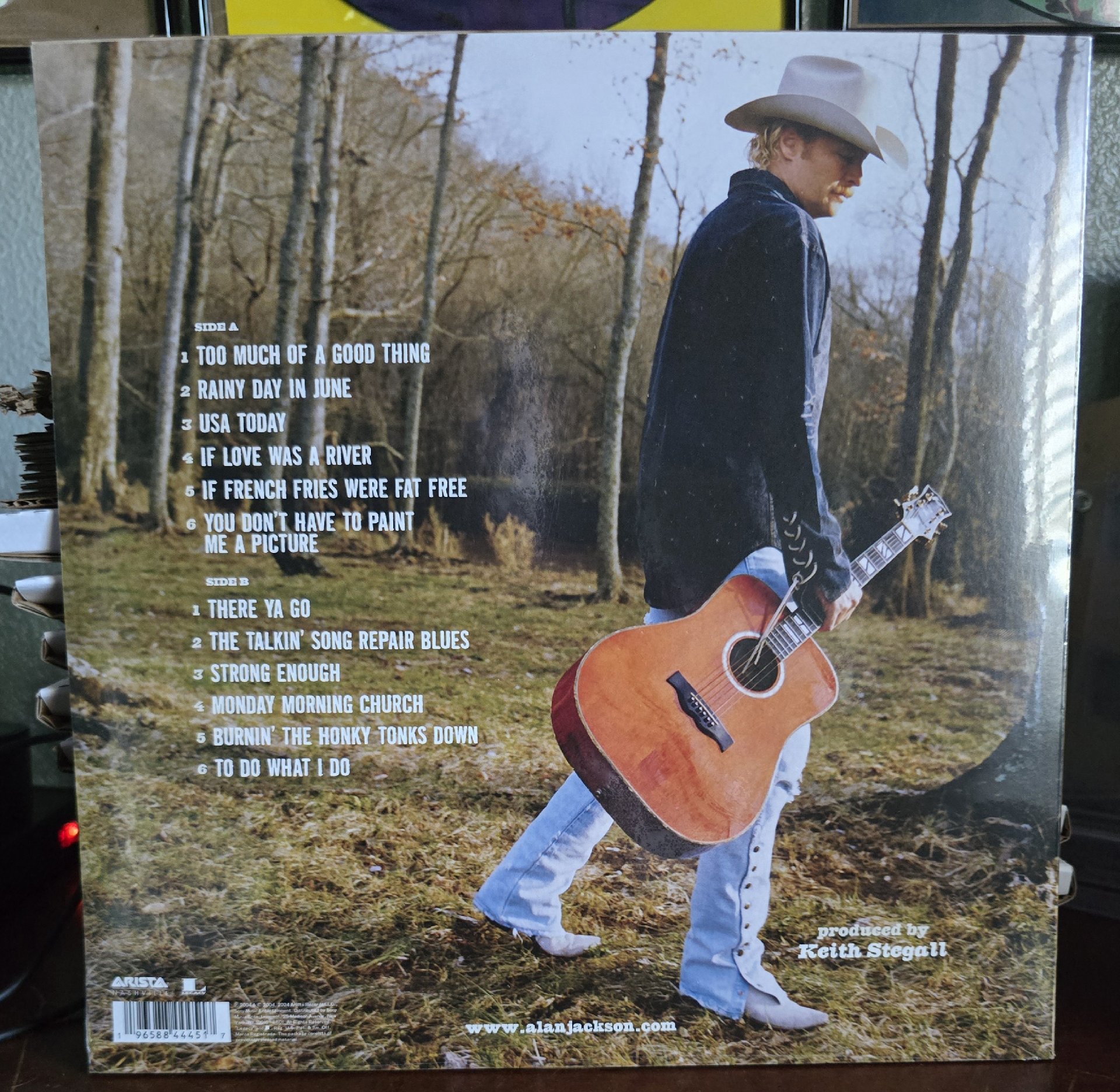 Image 2 of Alan Jackson What I Do Vinyl LP