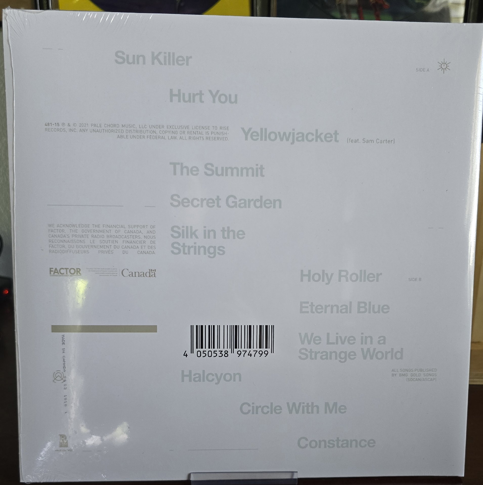 Image 3 of Spiritbox Eternal Blue Vinyl LP