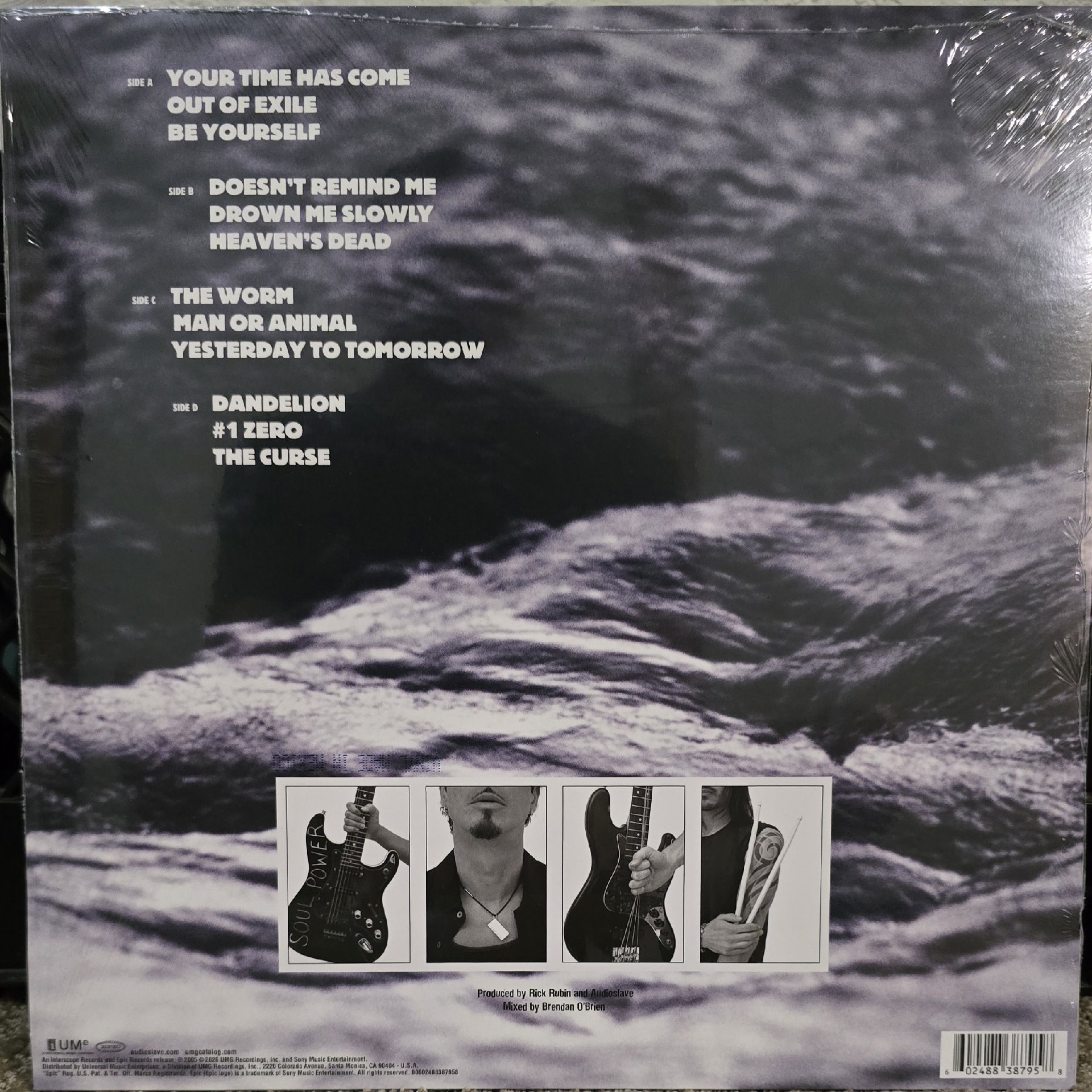Image 3 of Audioslave Out Of Exile Vinyl LP