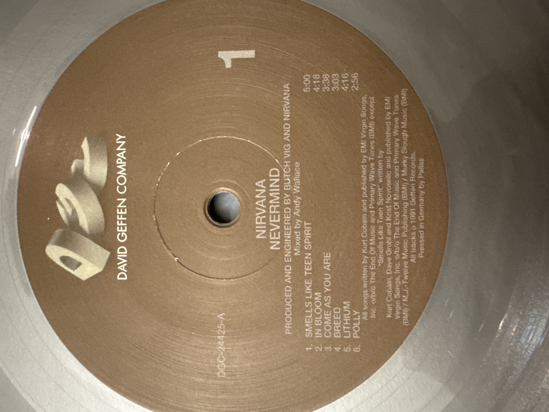 Image 5 of Nirvana - “Nevermind” 2019 Ltd Ed. Silver Vinyl