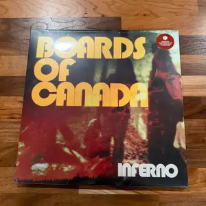 Boards Of Canada - Inferno (Warp Records) · LP · 1st press · Transparent Red · Limited deluxe edition