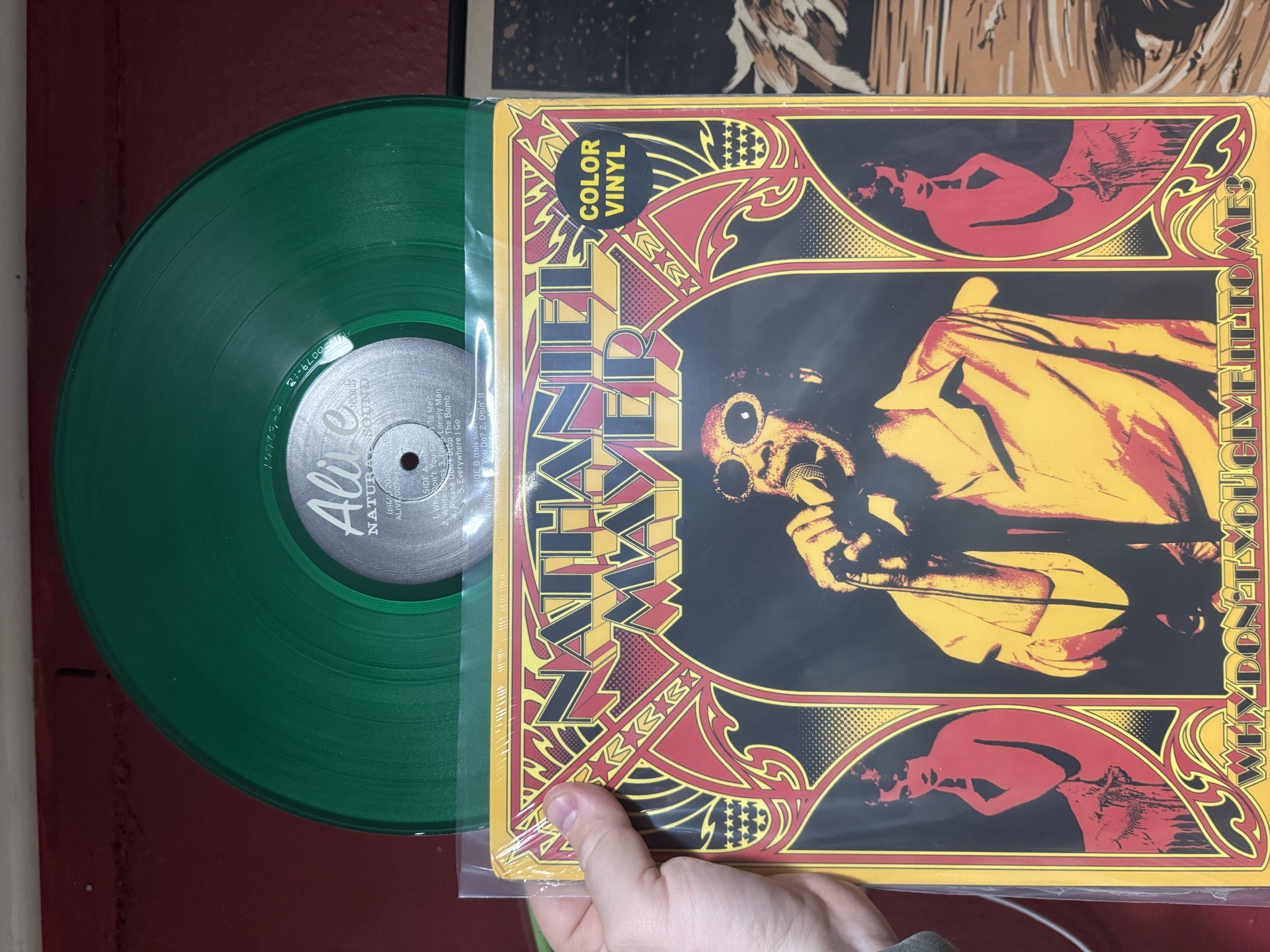 Nathaniel Mayer - Why Don't You Give It To Me? (Alive Records, ALIVE 0079-1, 2007)