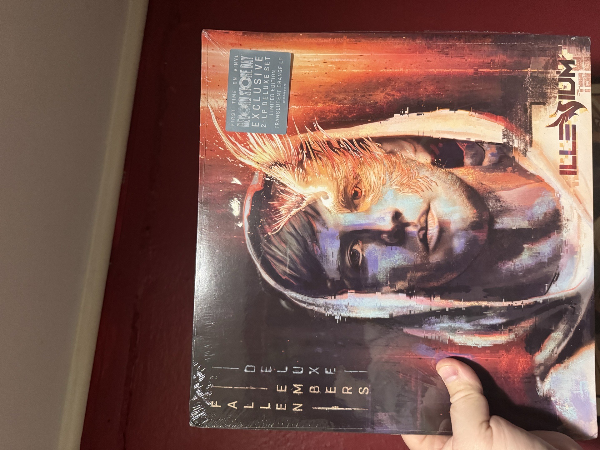 ILLENIUM - Fallen Embers (Deluxe Edition) (Warner Records, 093624854210) · 2xLP · Translucent Orange · Record Store Day, Limited Edition