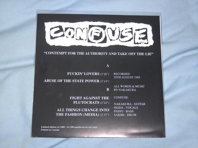 Contempt For The Authority And Take Off The Lie